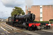 Paignton Sands Road - 7827 down train.JPG