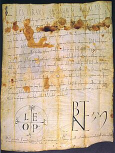 Pope Leo IX, Charter, 1051