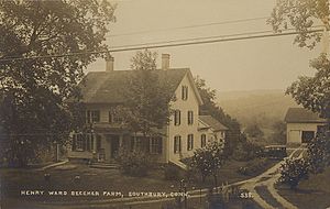 PostcardSouthburyCTHenryWardBeecherFarmCirca1915