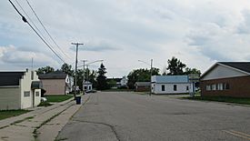 Looking south along Washington Street