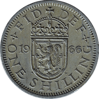 Scottish Shilling Reverse