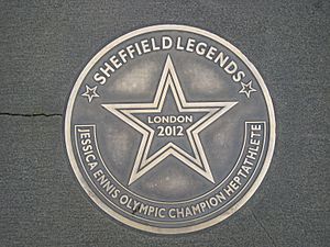 Sheffield Legends Jessica Ennis