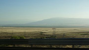 Tehachapi Mountains from Grapevine