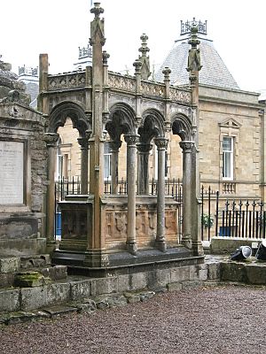 Tomb at Jedburgh Abbey