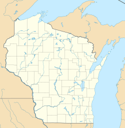 Knowlton (CDP), Wisconsin is located in Wisconsin