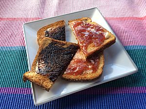 Vegemite and jelly