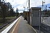 Northbound view at Wattle Glen station