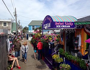 "Downtown" Cherry Grove, Fire Island