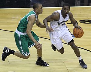 Avery Bradley and Jordan Crawford