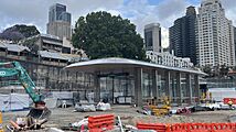 Barangaroo Metro Station November 2023