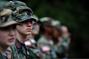 CAP Cadets at Encampment