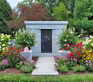 Celia Cruz mausoleum