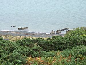 Concrete barges Cairnryan