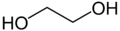 Ethylene glycol chemical structure