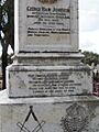 George Bain Johnston gravestone