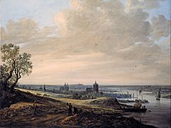 Jan Josephsz. van Goyen - Panorama Landscape with a View of Arnheim - Google Art Project