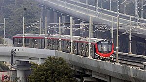 Lucknow Metro under operation