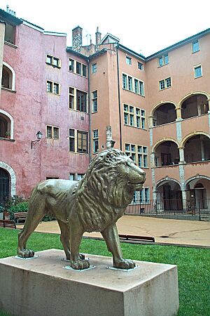 Lyon lion maison des avocats