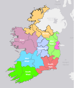 NUTS3 Boundaries Ireland