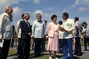 President Aquino at IRRI