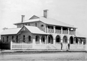 Queensland State Archives 2682 Police Station Warwick c 1890