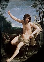 Reni, Guido - St John the Baptist in the Wilderness - Google Art Project