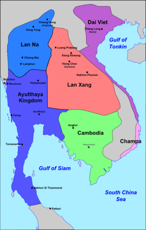 Southeast Asian history - Around 1540