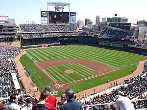 Target Field April 2010