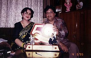 Thakur Doultani with Tabassum