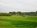 The Braikenheugh from Aiket Castle.