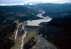 USACE sediment retention structure Toutle River