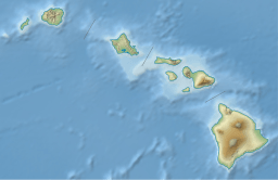 Location of Ka Loko Reservoir in Hawaii, US