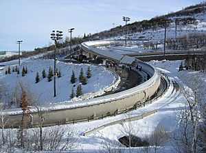 Utah Olympic track