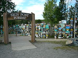 Watson Lake Signpost