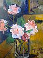 Bouquet de roses Suzanne Valadon