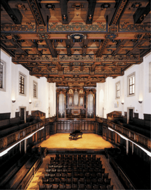 Bridges Hall of Music Interior, Pomona College