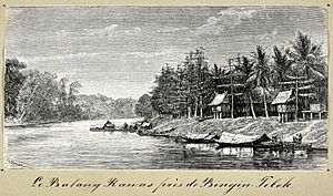 COLLECTIE TROPENMUSEUM De Batang Rawas bij Bingin-Telok TMnr 3219-14