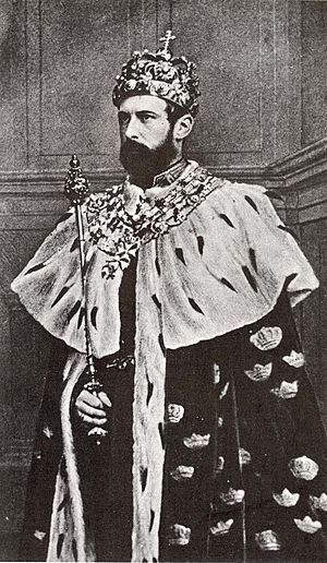 Carl XV of Sweden c 1870