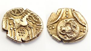 Celtic gold stater Iceni tribe