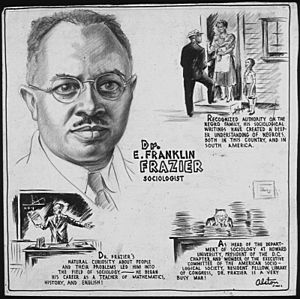 DR. E. FRANKLIN FRAZIER - SOCIOLOGIST - NARA - 535674