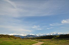 Făgăraș Mountains, Romania - View from Sărata 00