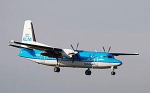 Fokker50 KLM PH-KVK EDDK 01