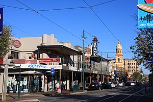 Glenelg shopping strip