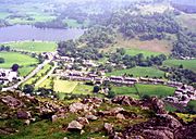 Glenridding village from Glenridding Dodd