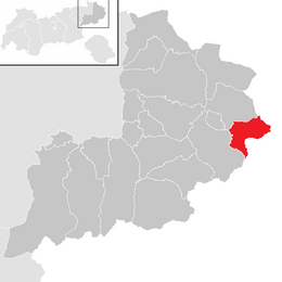 Location in the district