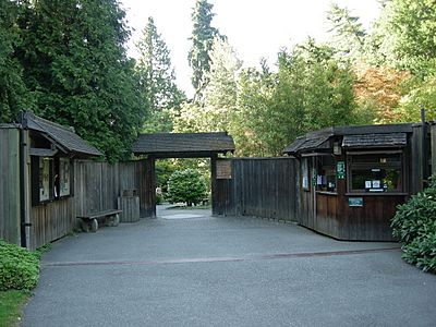 Japanese Garden - Seattle - entrance