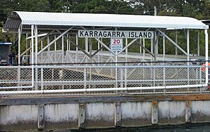 Karragarra Island ferry terminal, 2012