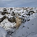 Kinder Downfall frozen