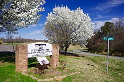 Welcome sign