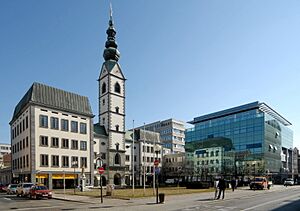 Klagenfurt Domplatz Kirche 22022007 01